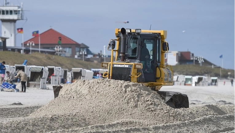 Njemačka odmarališta na Sjevernom moru bez pijeska na plažama